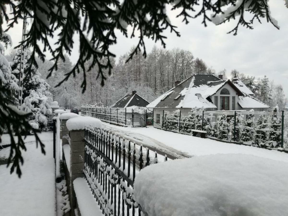 Nibylandia Dom pod Lasem Nowa Wies Grodziska Exteriér fotografie